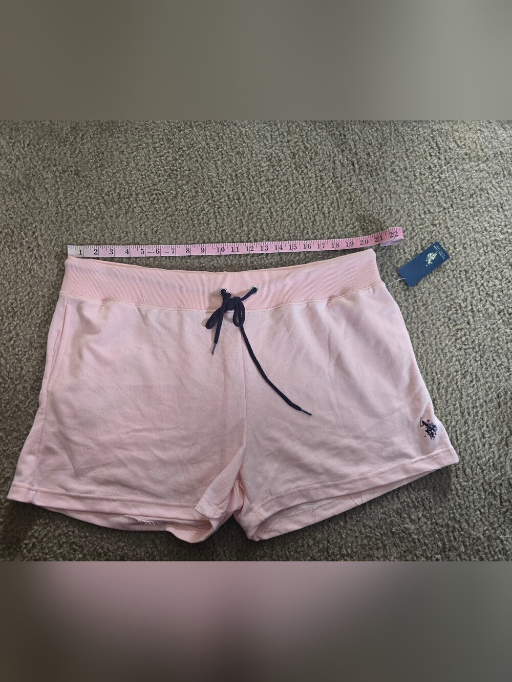 US Polo Association Women's Soft‎ Pink Casual Shorts Size 1X